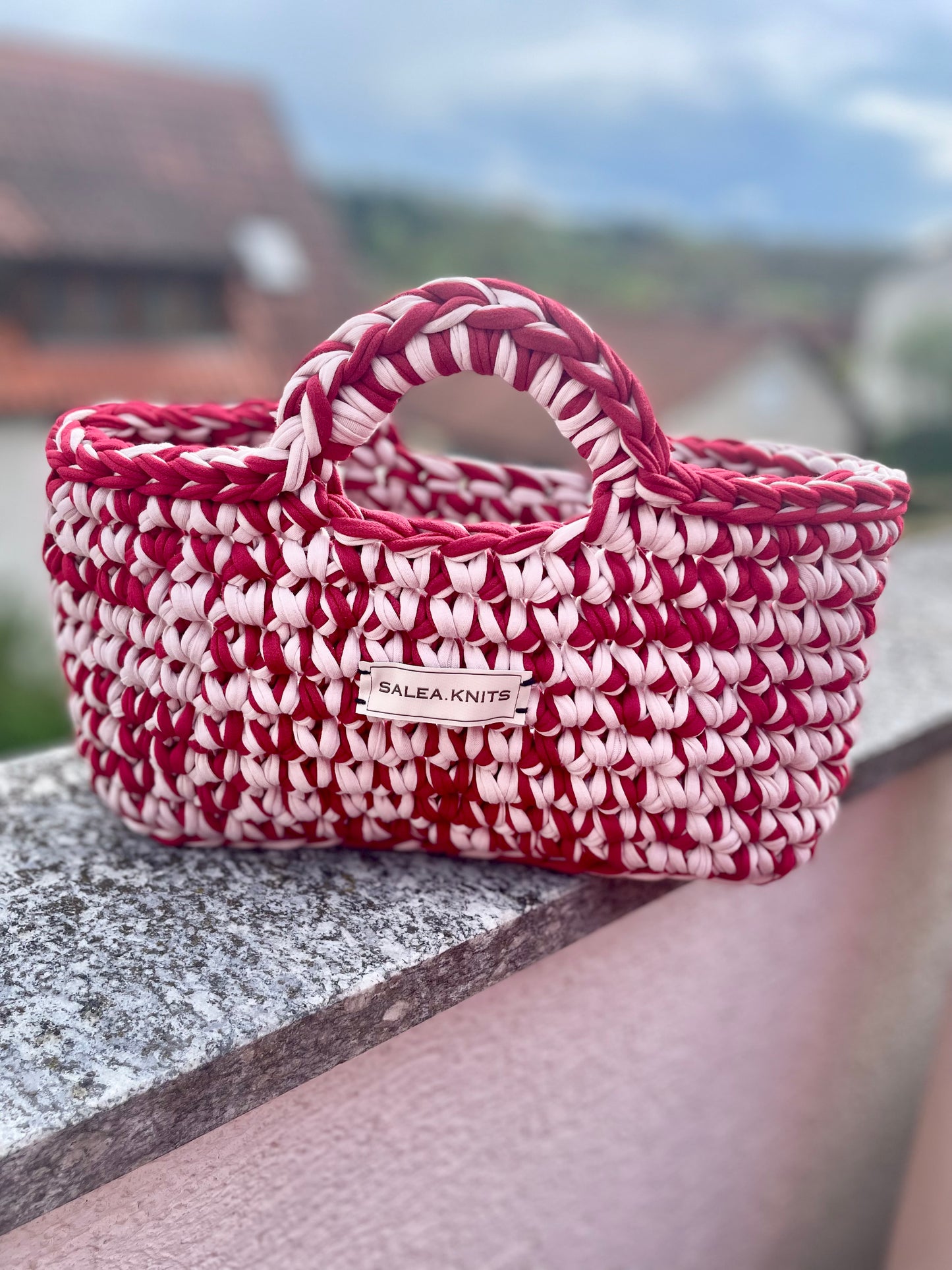 Midi Basket Bag